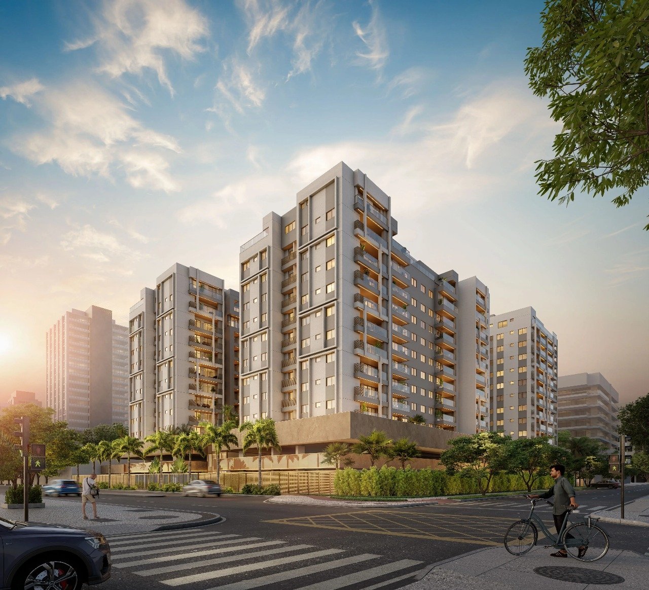 02 EXCELENTE APARTAMENTO DE FRENTE, LOCALIZADO EM PRÉDIO NOVO EM BOTAFOGO