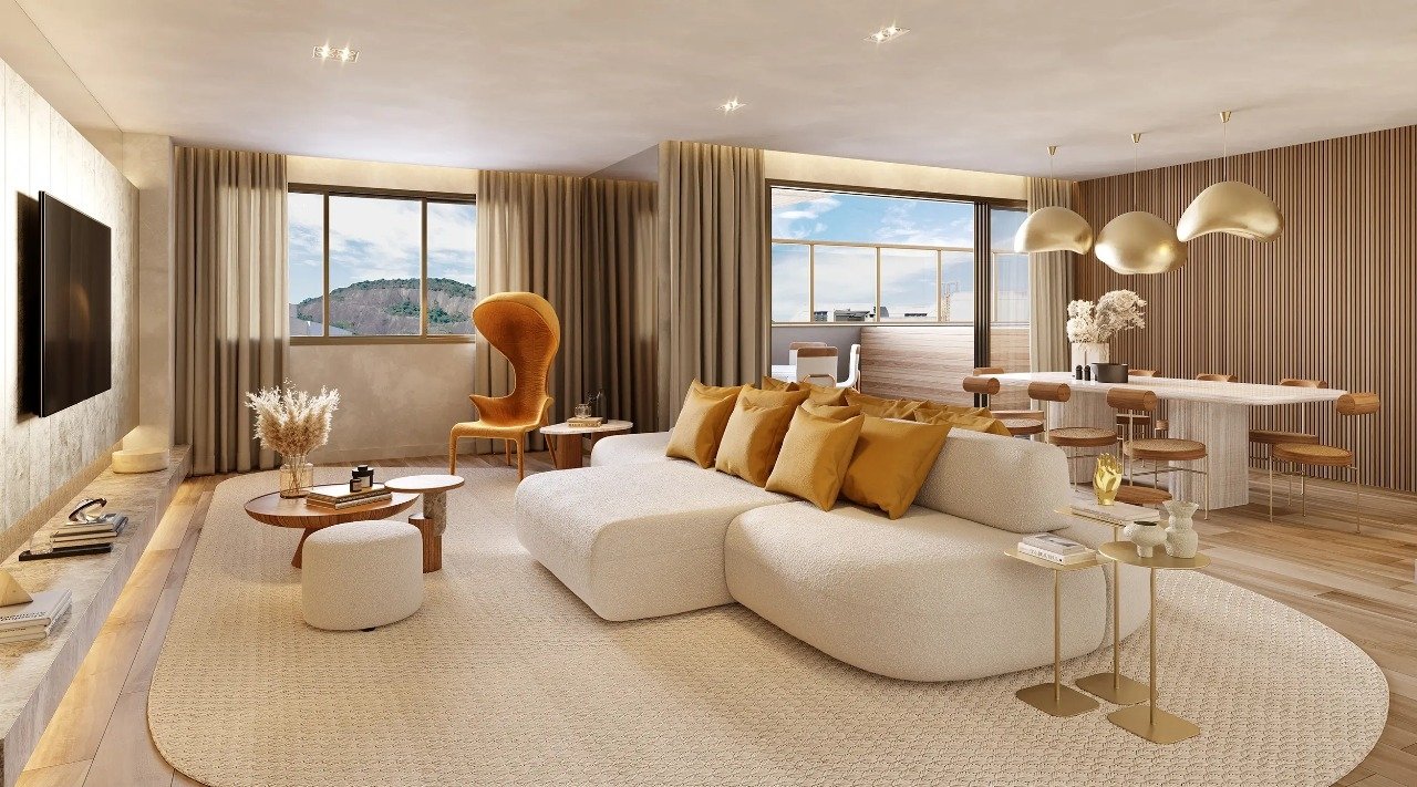 05 EXCELENTE APARTAMENTO DE FRENTE, LOCALIZADO EM PRÉDIO NOVO EM BOTAFOGO