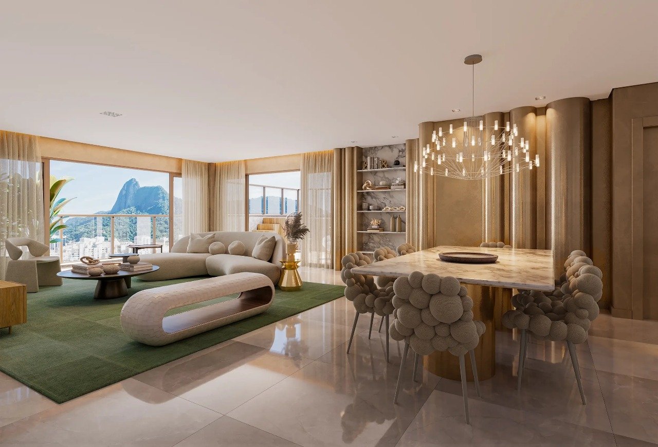 06 EXCELENTE APARTAMENTO DE FRENTE, LOCALIZADO EM PRÉDIO NOVO EM BOTAFOGO